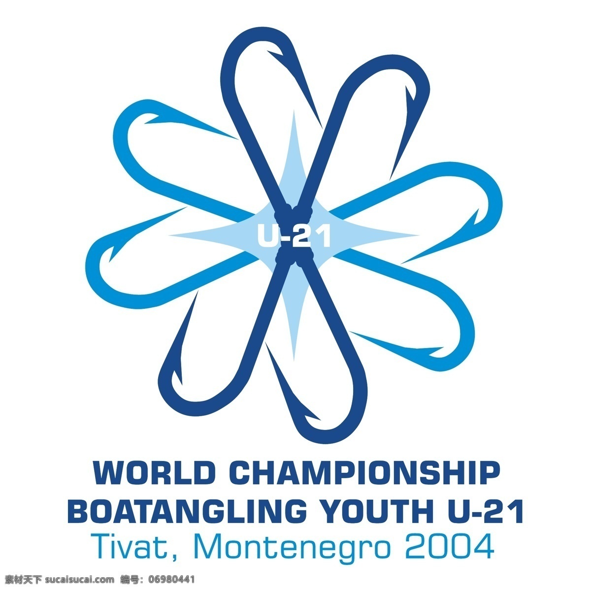 四 世界 锦标赛 boatangling 青年 u 矢量图 其他矢量图