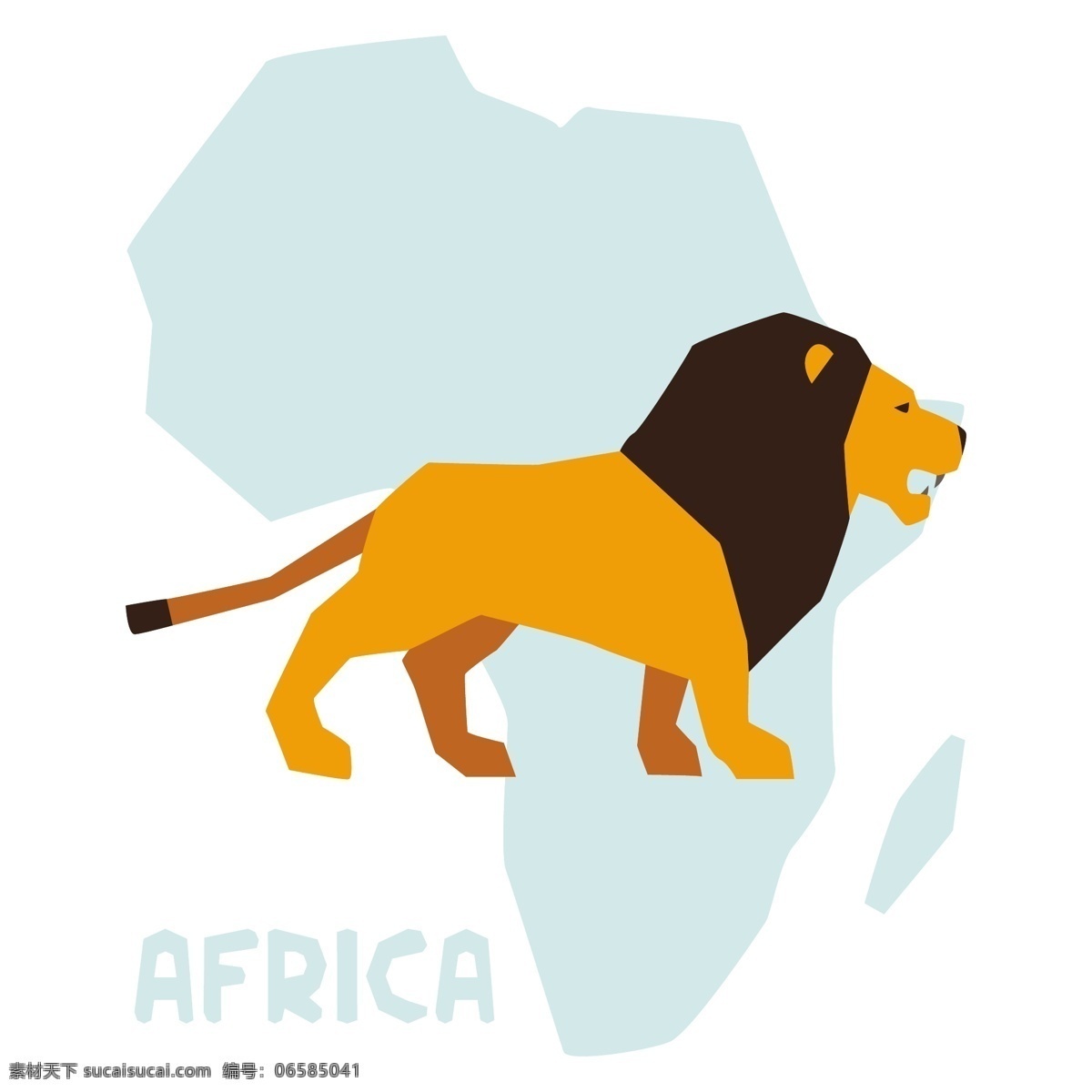 非洲雄狮 狮子 非洲 非洲大草原 非洲设计 南非 背景底纹 底纹边框