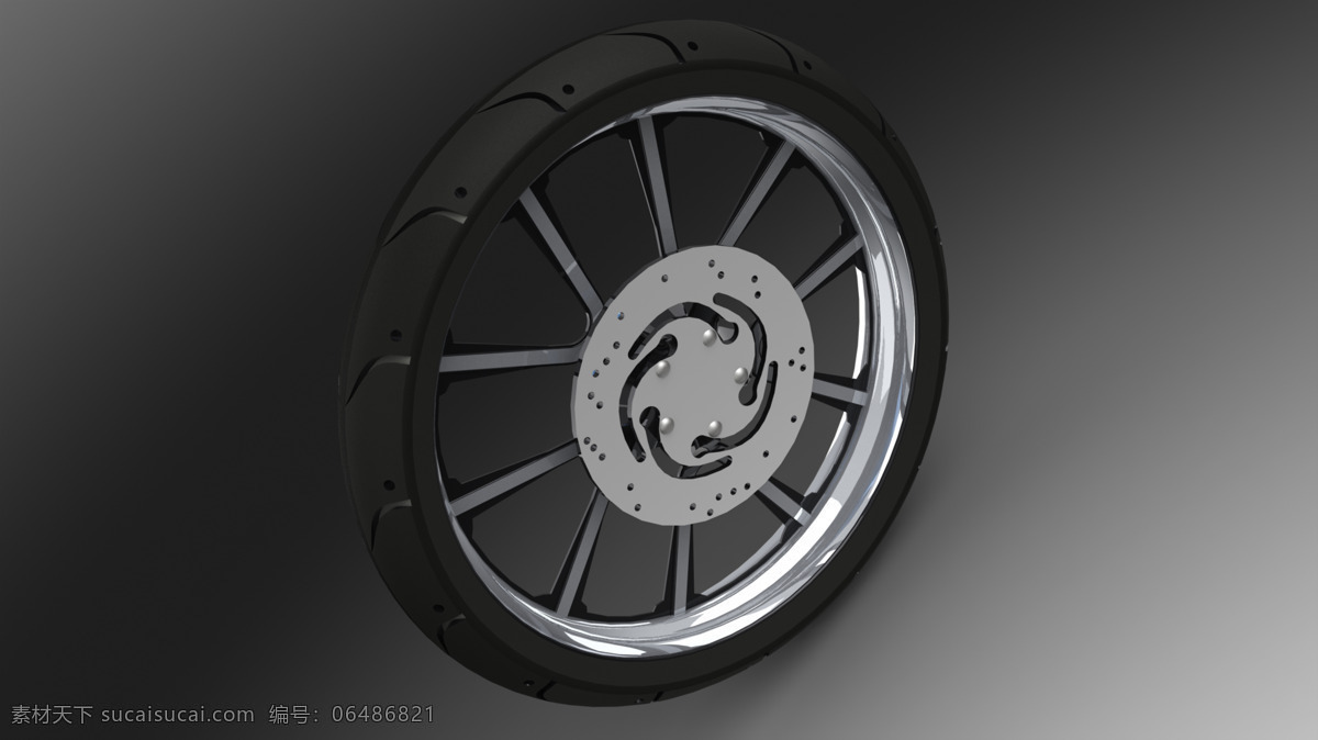 哈雷 戴维森 超 合金 车轮 哈利 3d模型素材 其他3d模型