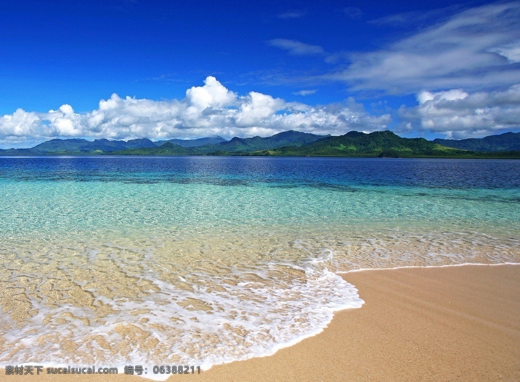 蓝天 白云 蓝天白云 海滩 海边 大海 蓝天大海 天空 云彩 自然 大自然 美景 自然风景 自然景观