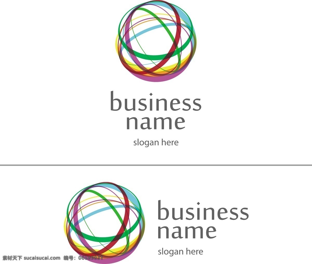 彩色 球体 logo 环形 公司logo 企业logo 创意 标志设计 商标设计 logo图形 标志图标 矢量素材 白色