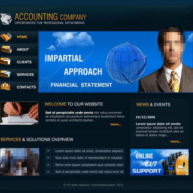 会计 公司 flash 网站 导航 商务人士 网站模板 模板 动画整站 会计公司 网页素材