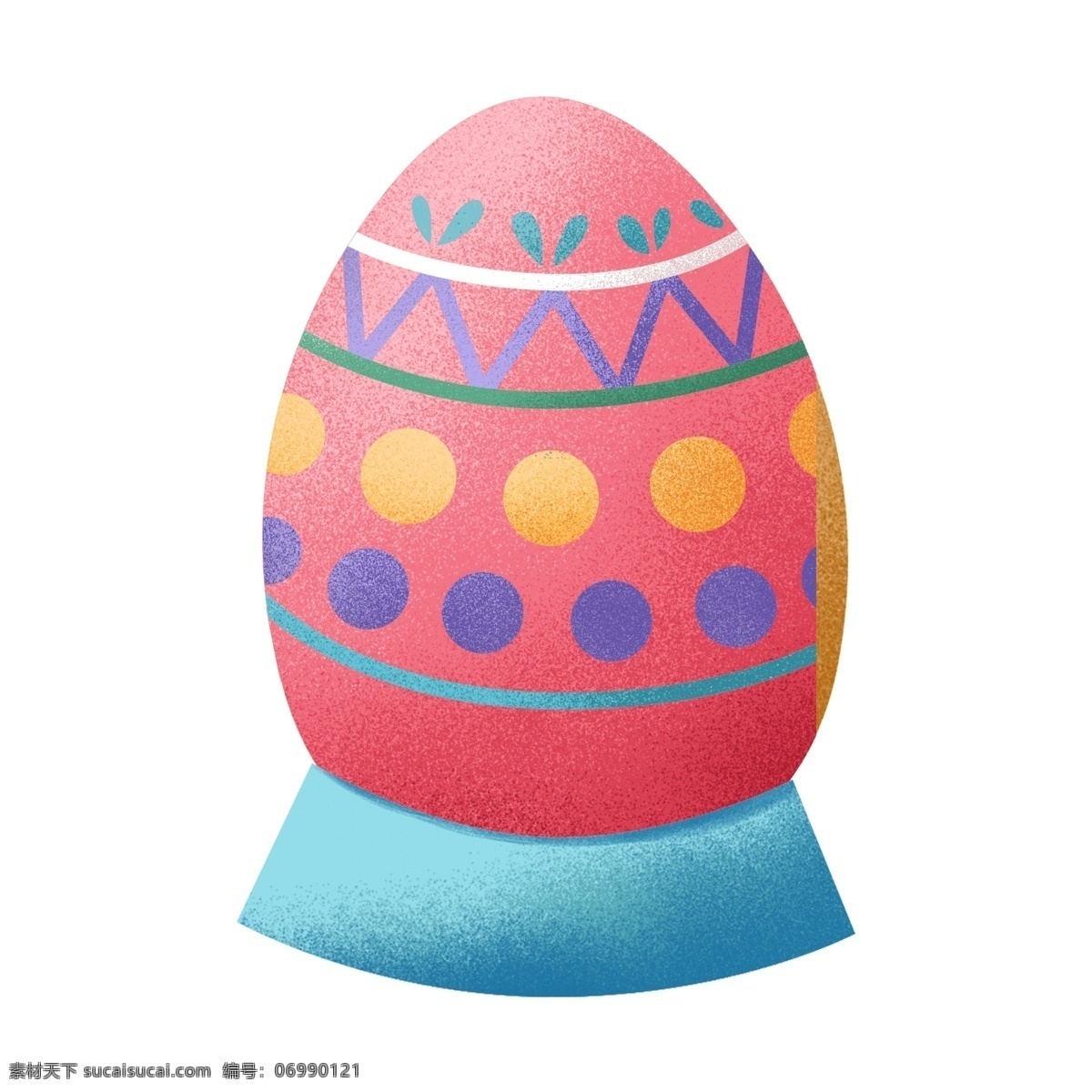 复活节 节日 彩蛋 元素 花纹 可爱 卡通 鸡蛋 蛋 精美