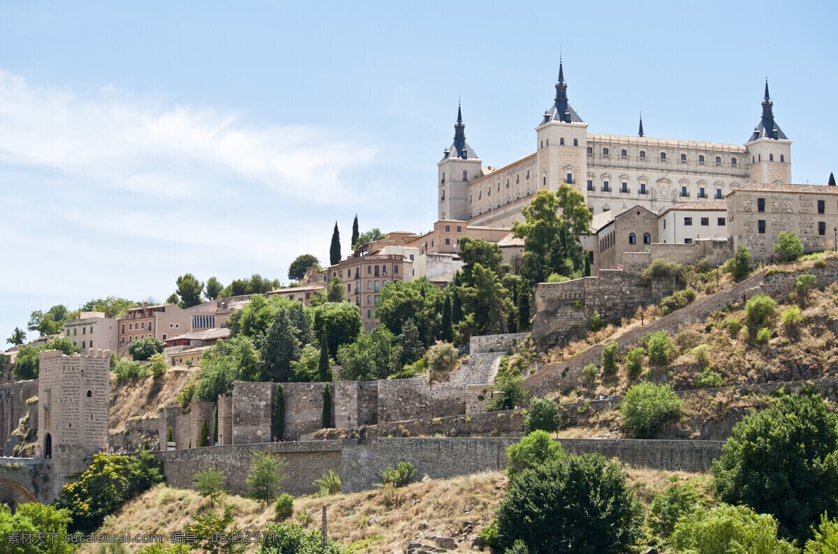 西班牙 城堡 风景 西班牙城堡 古堡 欧洲风情 美丽风景 美丽城堡 欧式建筑 庄园 风景摄影 城堡图片 风景图片