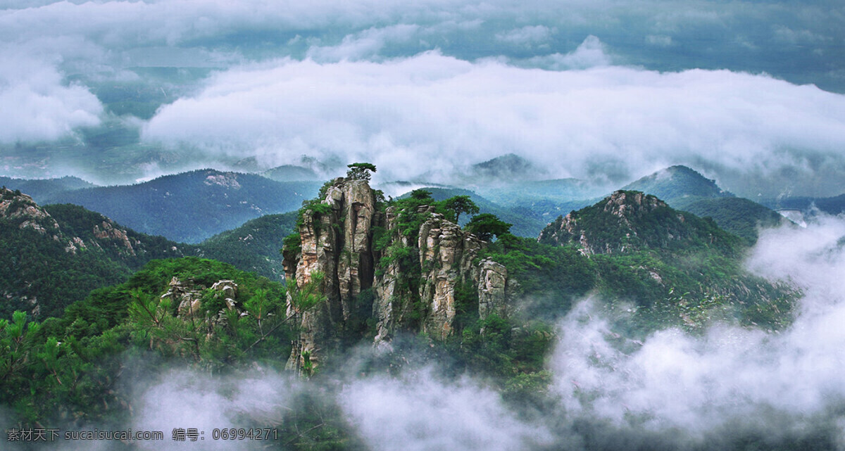 云雾缭绕 沂蒙山 蒙山 石山 陡峭 峭壁 石林 群山 云雾 自然风景 自然景观