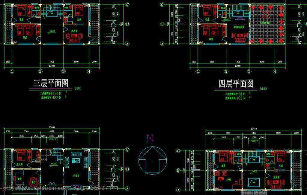 cad 别墅 公馆 环境设计 建筑设计 立面图 平面图 剖面图 施工图 室内设计 南方 方案 dwg 图纸 装修 装饰 私宅 别业 别墅图纸大全 源文件 cad素材 室内图纸
