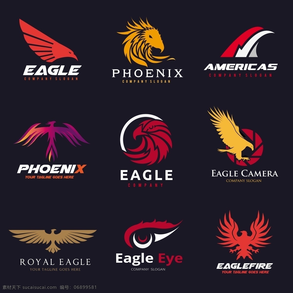 创意 鹰 logo 鹰logo 雄鹰 翅膀 鹰眼 创意logo 创意标志 标志设计 标志 商标 logo设计