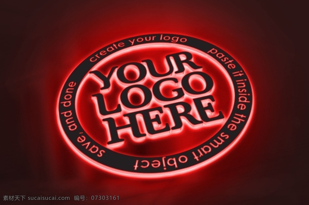 logo 智能 样机 贴图 标志 vi vi设计