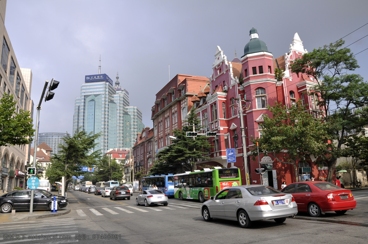 城市 城市印象 高楼林立 公路 国内旅游 旅游摄影 印象 车水马龙 交通指示灯 装饰素材 灯饰素材