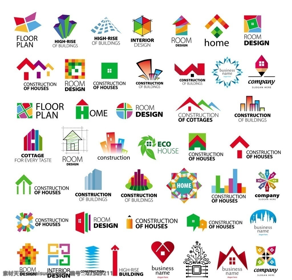 logo图标 房地产 小房子 标志 图标 图标图标 图表 商务 商业标志 公司 企业 logo logo设计 标签 小图标 标识标志图标 矢量
