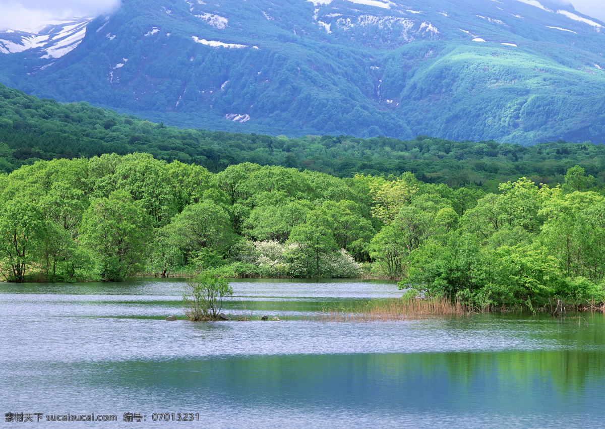 山水风景 森林 上水风景 家居装饰素材 山水风景画