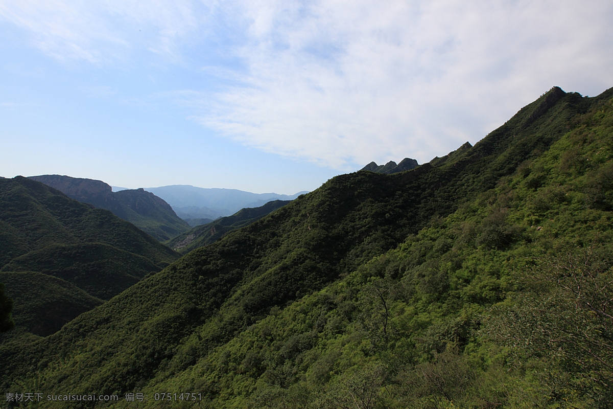 大山蓝天 大山 山峰 山坡 山脉 蓝天 白云 风光 风景 旅游 优美 山水风景 自然景观