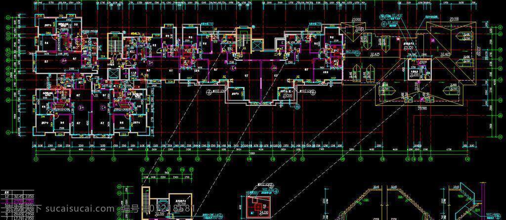 cad 公寓 户型 花园 环境设计 建筑设计 楼层 平面图 施工图 室内设计 号楼 层 平面 dwg 图纸 装修 装饰 住宅楼 宿舍楼 小区 样板房 标准层 标准间 鼎 太 风华 社区 一期 住宅 璞 真 园 图 源文件 3d模型素材 cad施工图