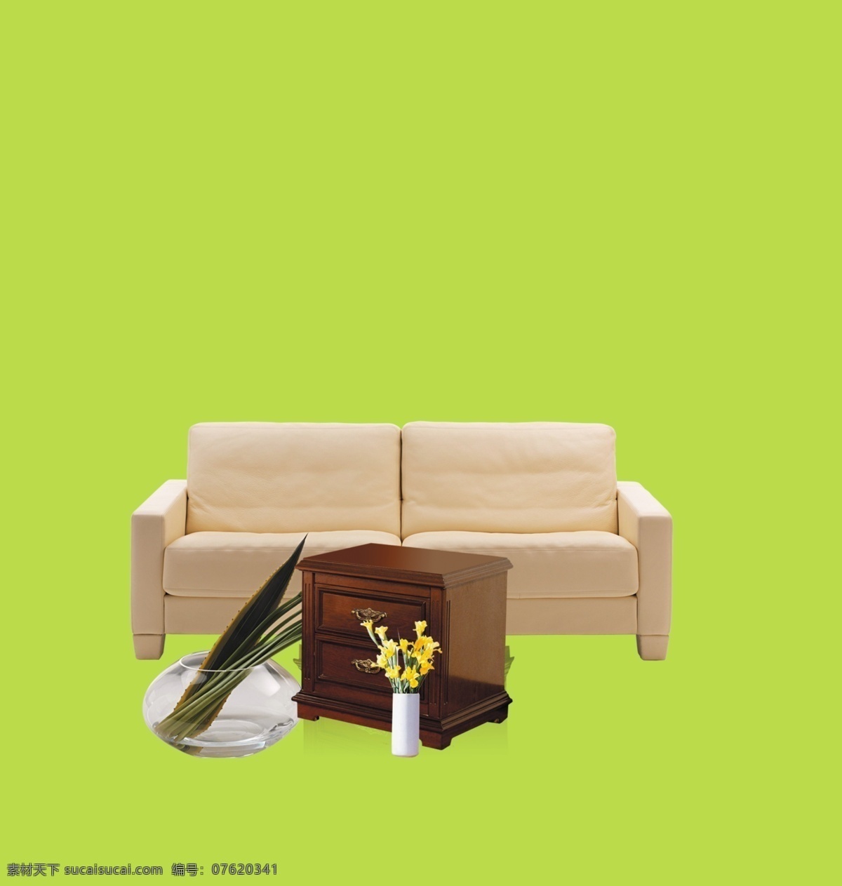 凳子 椅子 沙发 室内设计 矢量图 家具 绿色