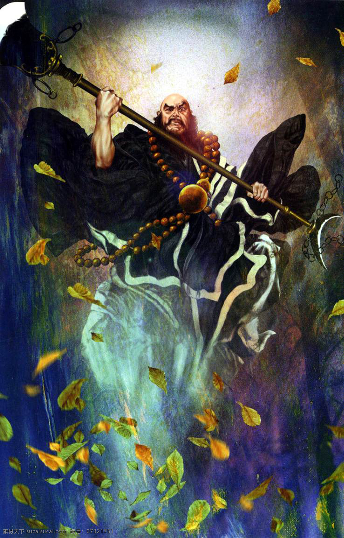 油画 人物 设计素材 油画人物下载 黑色