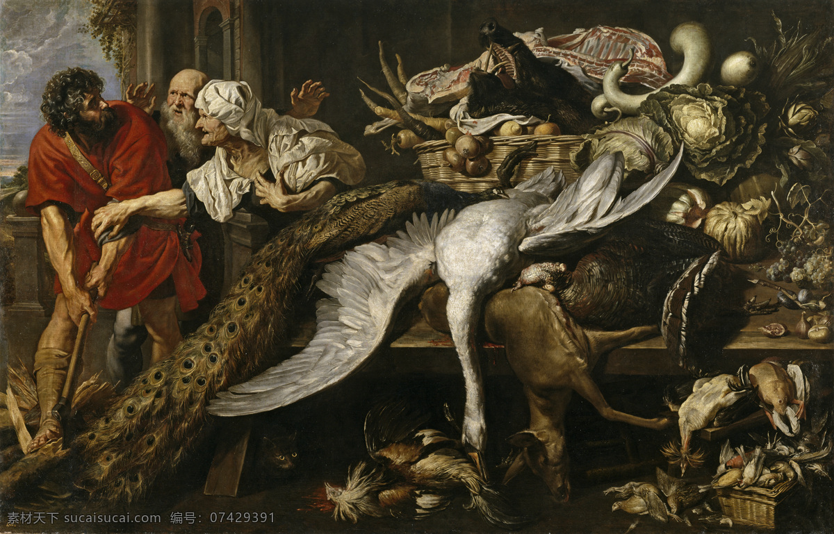 大师 画家 古典 山水画 建筑 文化 装饰画 油画 recognized philopomenes frans snyders paul peter rubens 人物 高清 西方 国外 现代 家居装饰素材