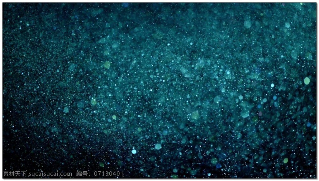 蓝色 粒子 闪光 视频 星云 动态素材 视频动态素材