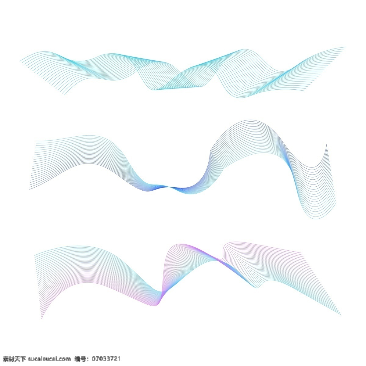 科技 线条 蓝色 紫色 科技线条 抽象 抽象线条 动感线条 科技线 幻想线条 波浪线条