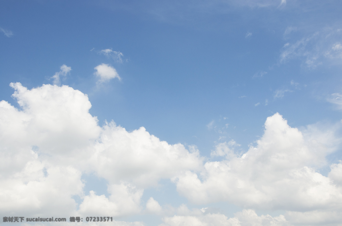 蓝天白云 蓝天 白云 天空 背景 白色