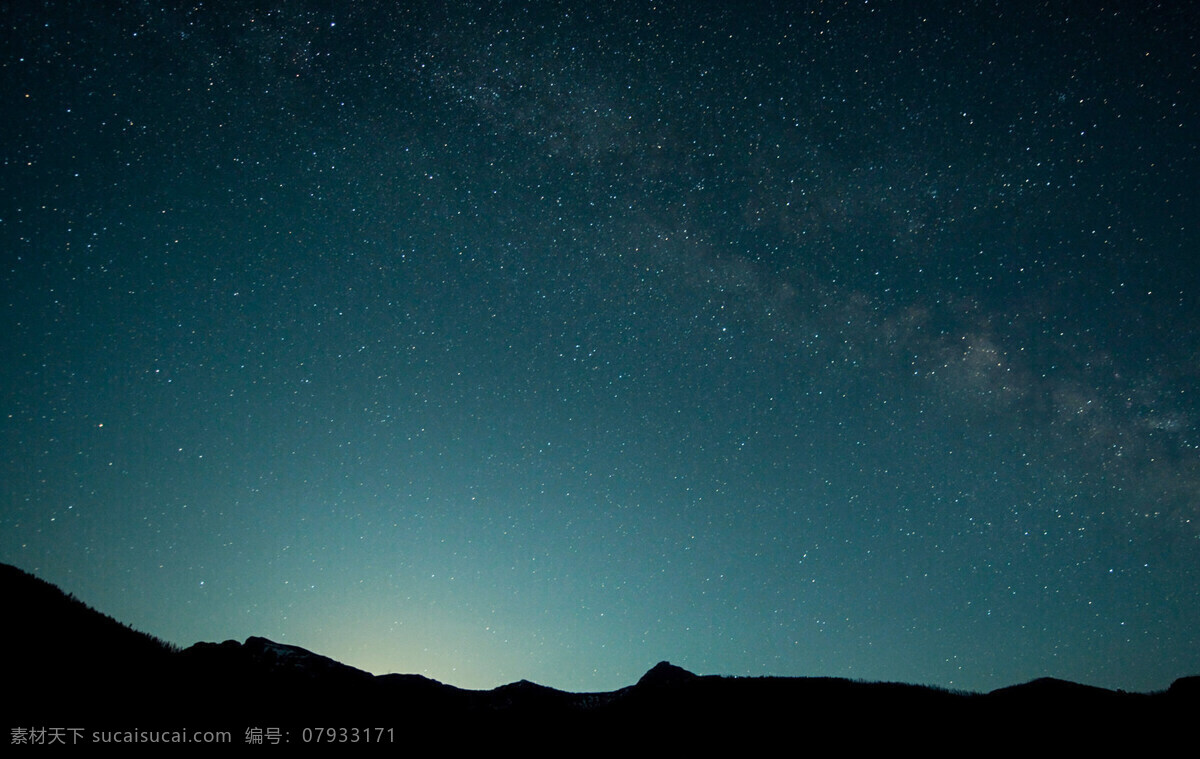 星空 夜空 夜晚 夜景 繁星 自然景观 自然风景