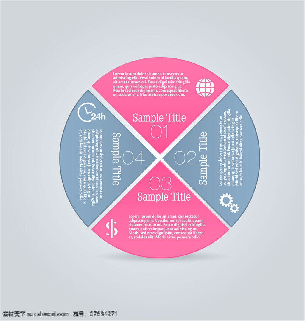 饼形图设计 矢量素材 矢量图 设计素材 ppt标签 ppt图表 ppt模板 标签 数字标签 图表 饼 形