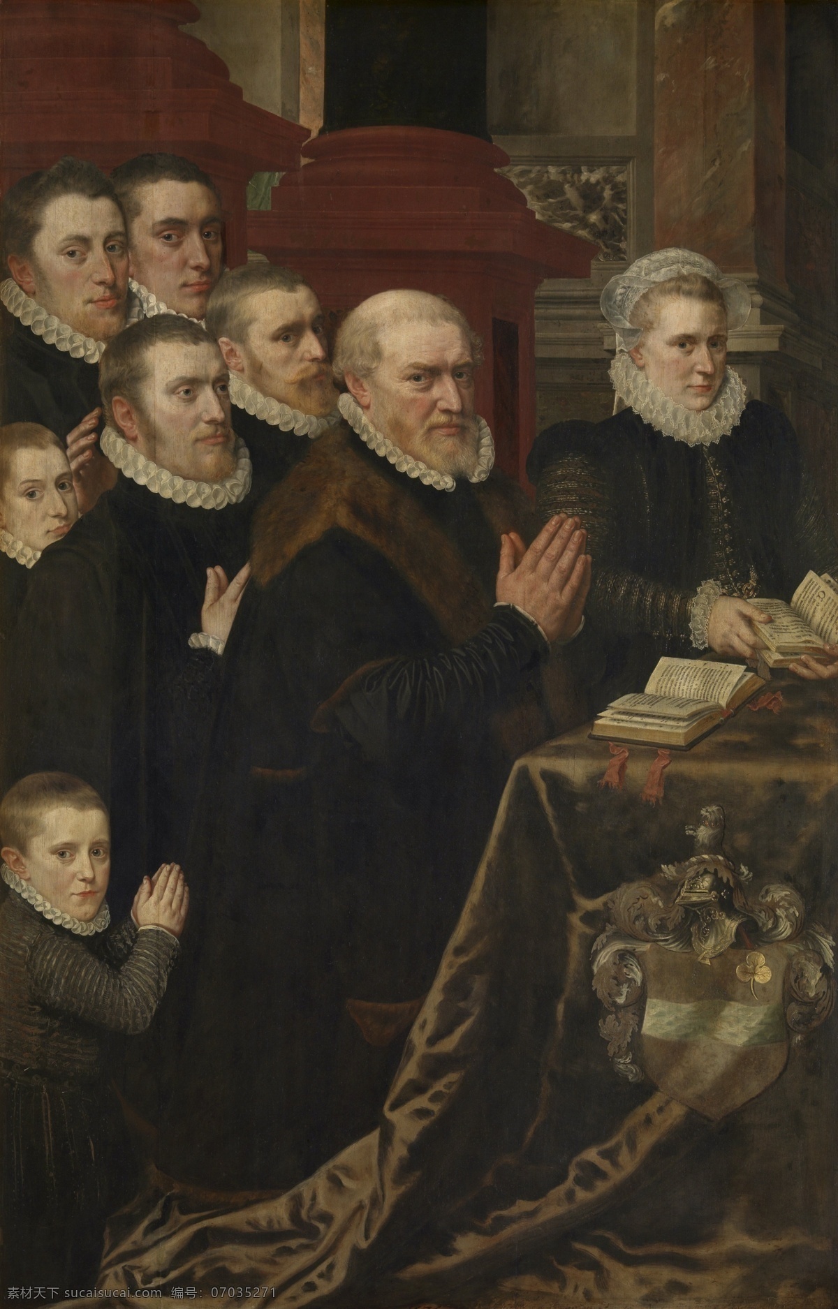 deckere 比利时 画家 安 德瑞 托马斯 金 ad maria smidt de gillis of family the and calvary adriaen thomasz key 印象派 人物 油画 风景 静物 装饰画 无 框 画 装饰素材