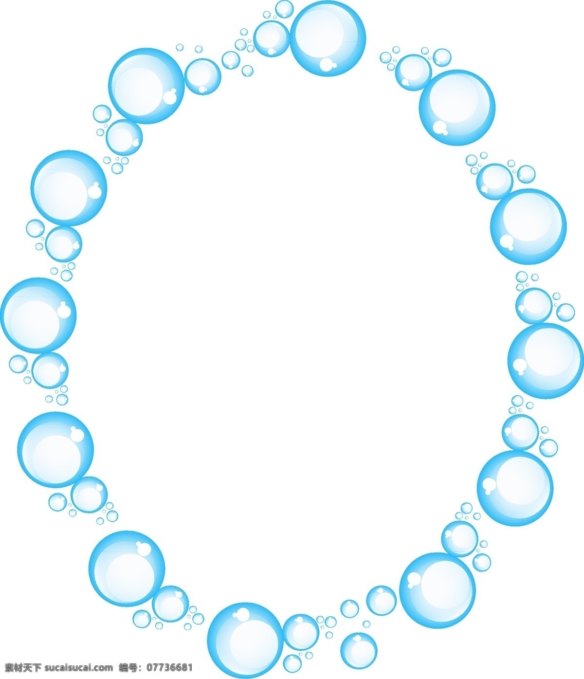 气泡 水滴 元素 气泡水滴 水珠 气泡边框 水滴边框 边框设计 卡通边框