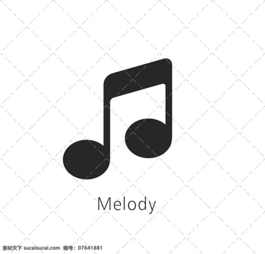 音乐图标 音乐 音符 melody icon music 旋律 图标 播放音乐 乐谱 娱乐 娱乐图标 手机图标 手机常用图标 logo设计