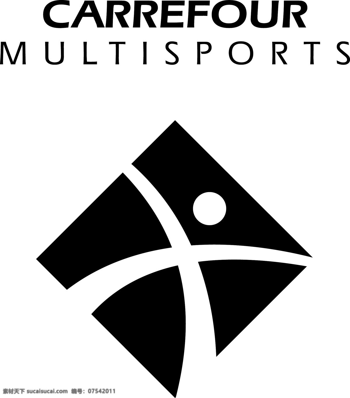 家乐福 项 运动 logo2 多项运动 其他载体 矢量图 其他矢量图