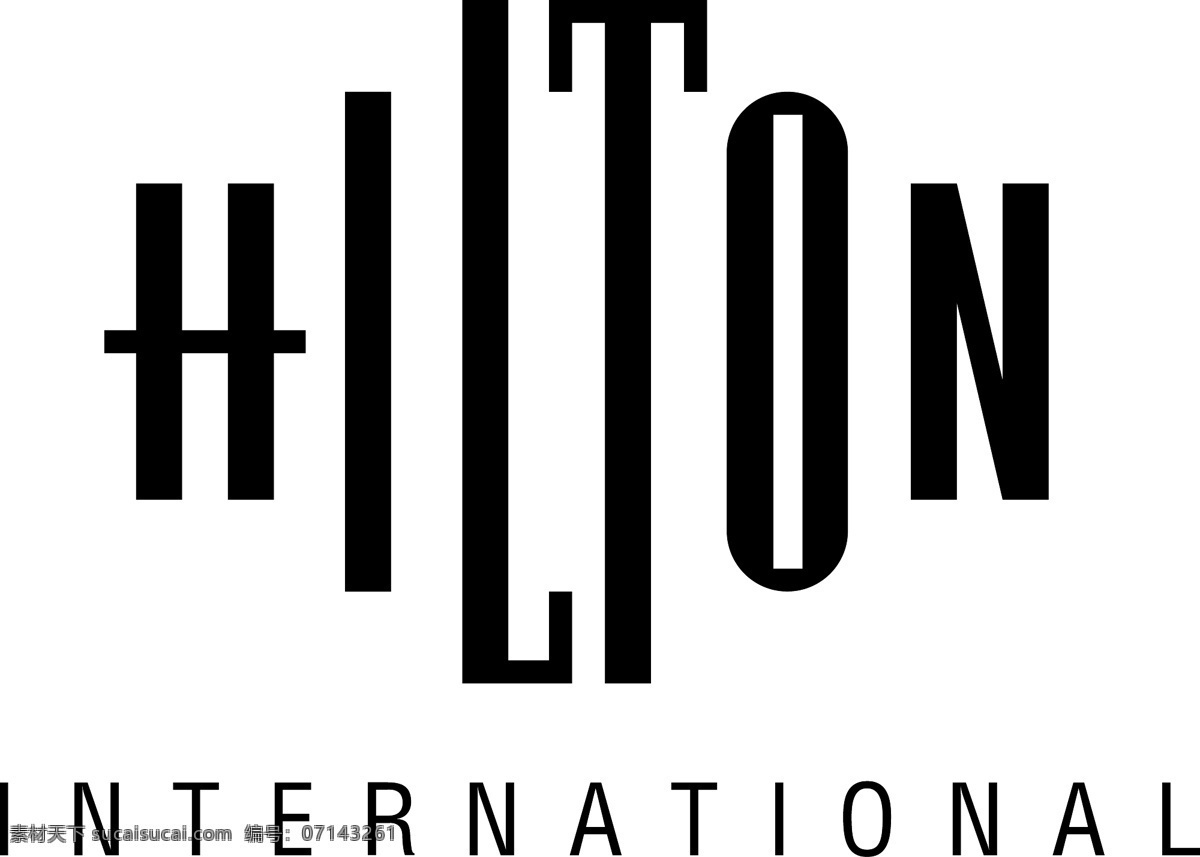 希尔顿 国际酒店 标志 国际 希尔顿酒店 矢量图 其他矢量图