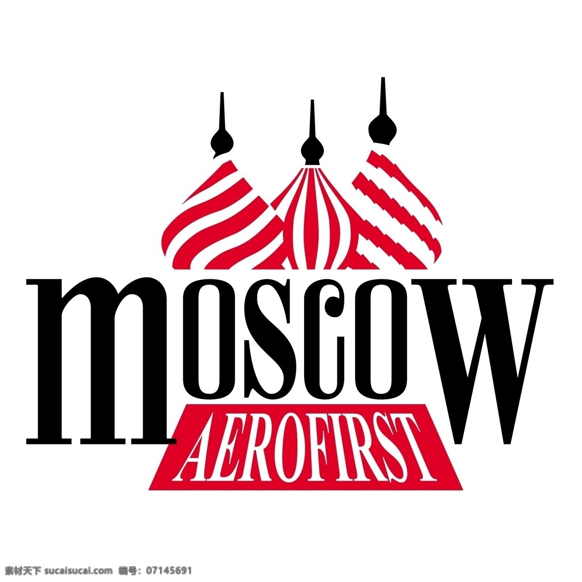 自由 aerofirst 莫斯科 标志 标识 白色