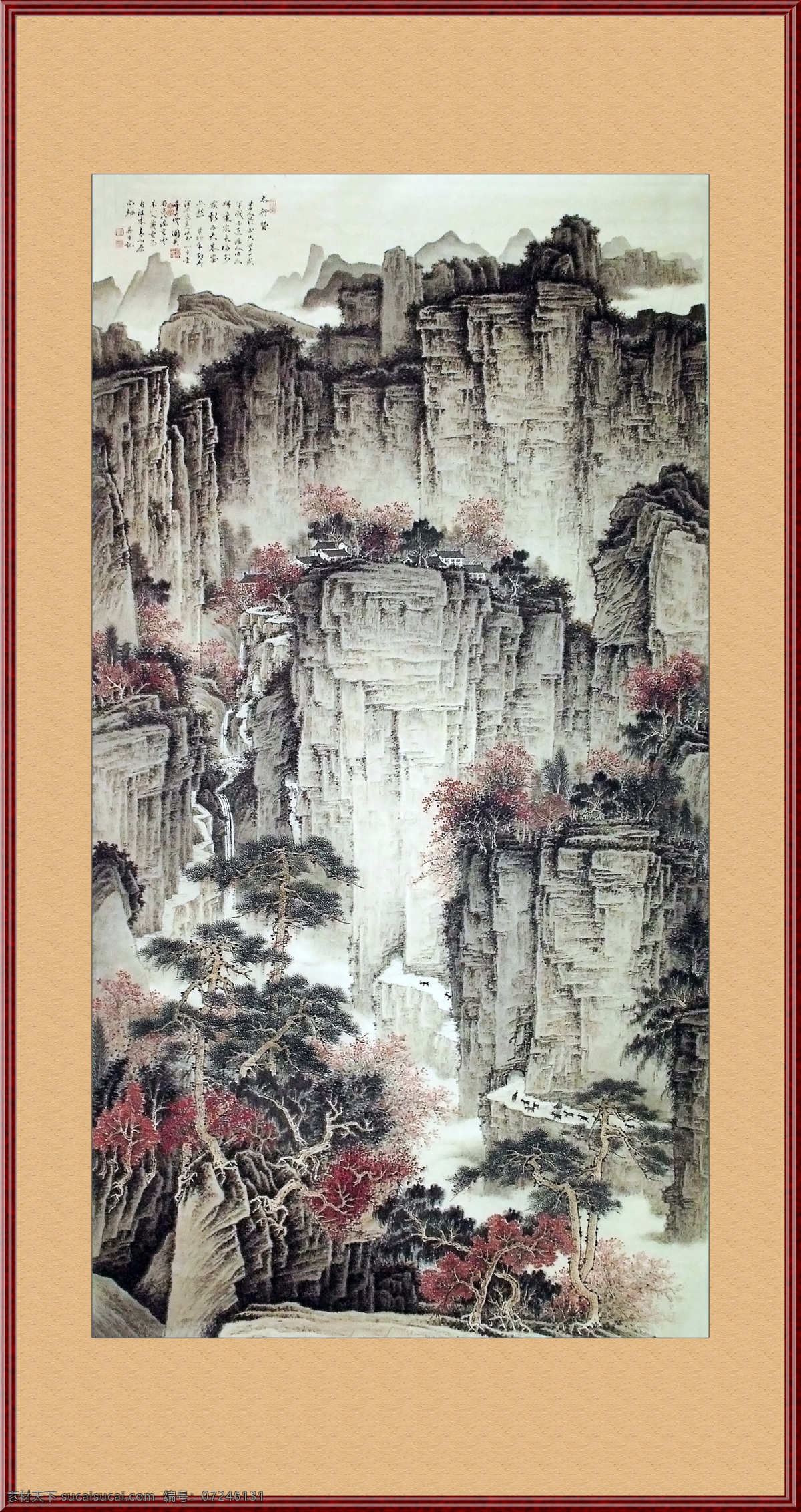 山水画 水墨画 国画 江山多娇 江山如画 装饰画 挂画 山水国画 淡雅 山水长卷 工笔画 美术绘画 文化艺术