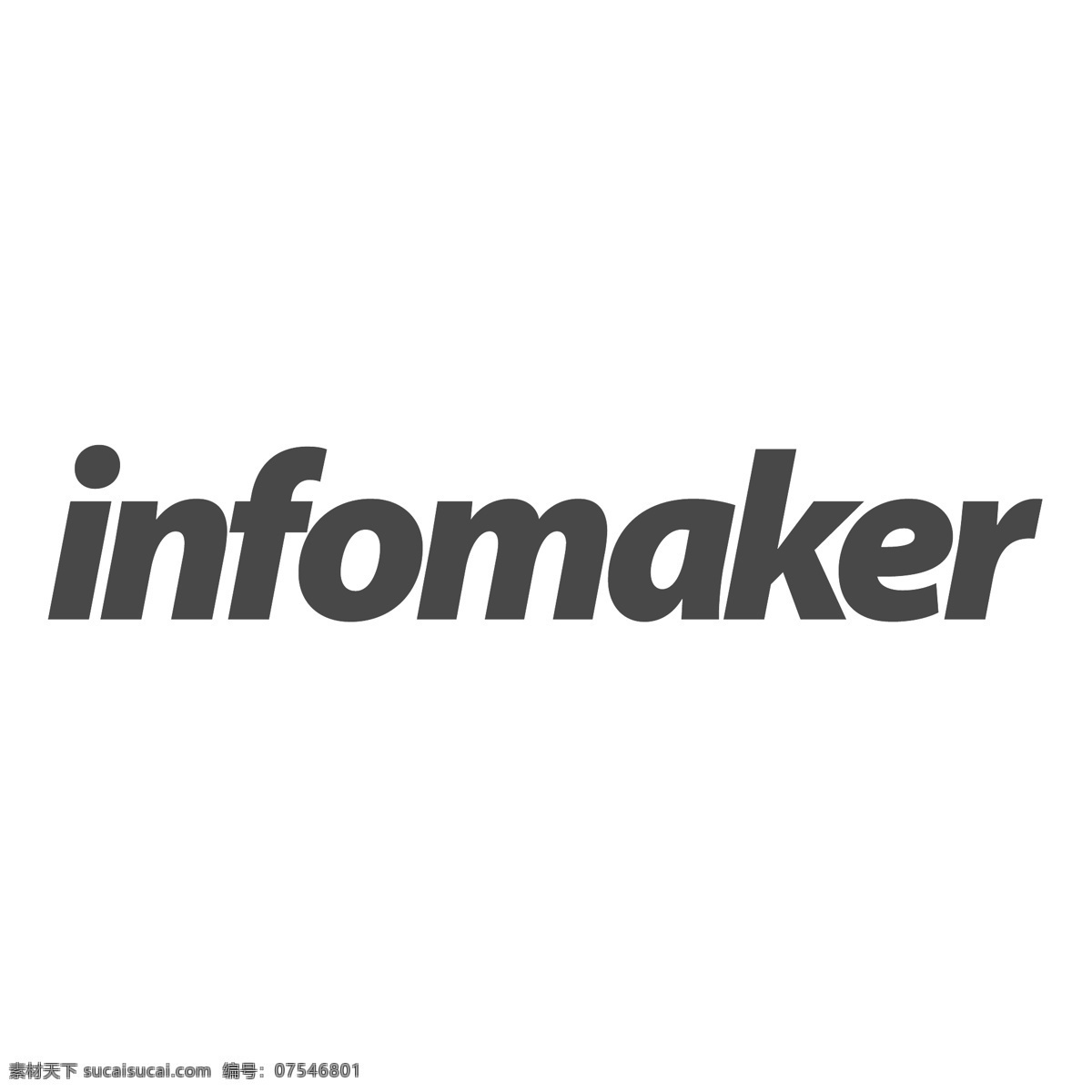 免费 infomaker 斯堪的纳维亚 公司 标识 白色