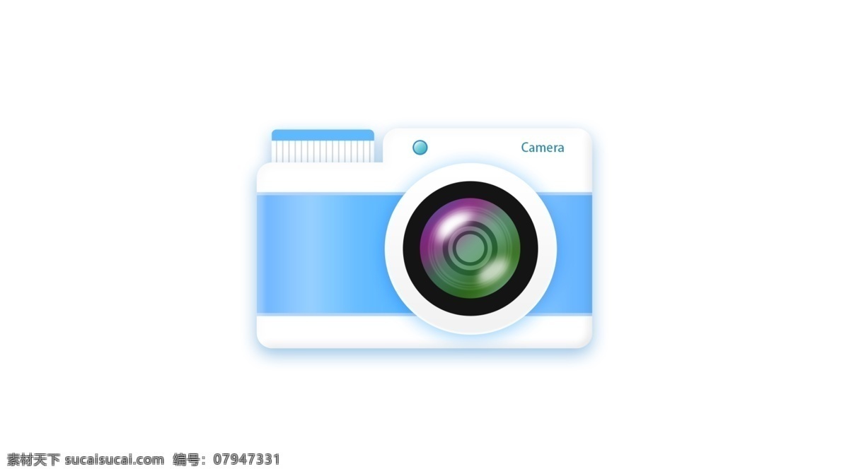 相机拟物图标 相机 拟物化 图标 icon 矢量