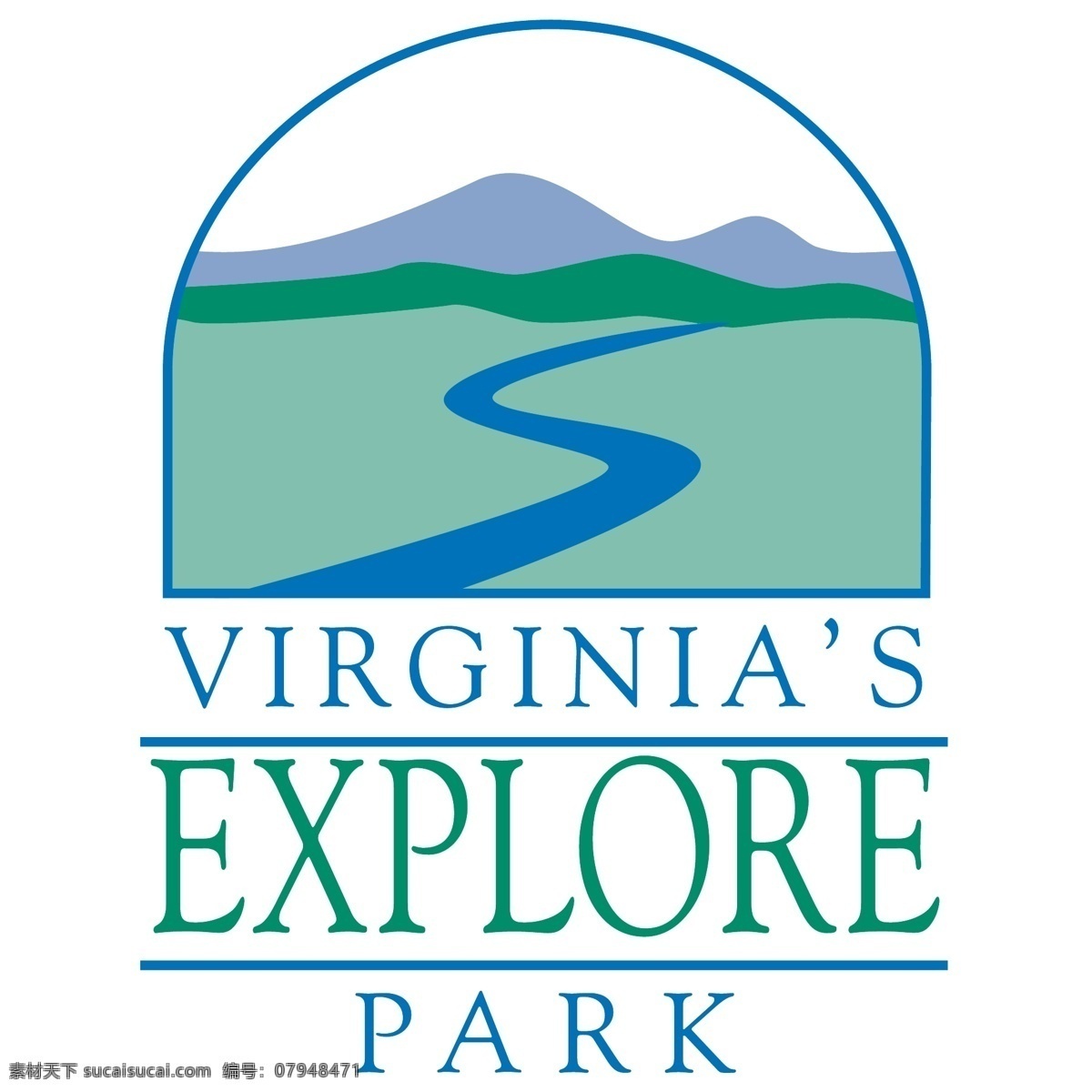 弗吉尼亚州 公园 探讨 自由 探索 标志 弗吉尼亚 免费 psd源文件 logo设计