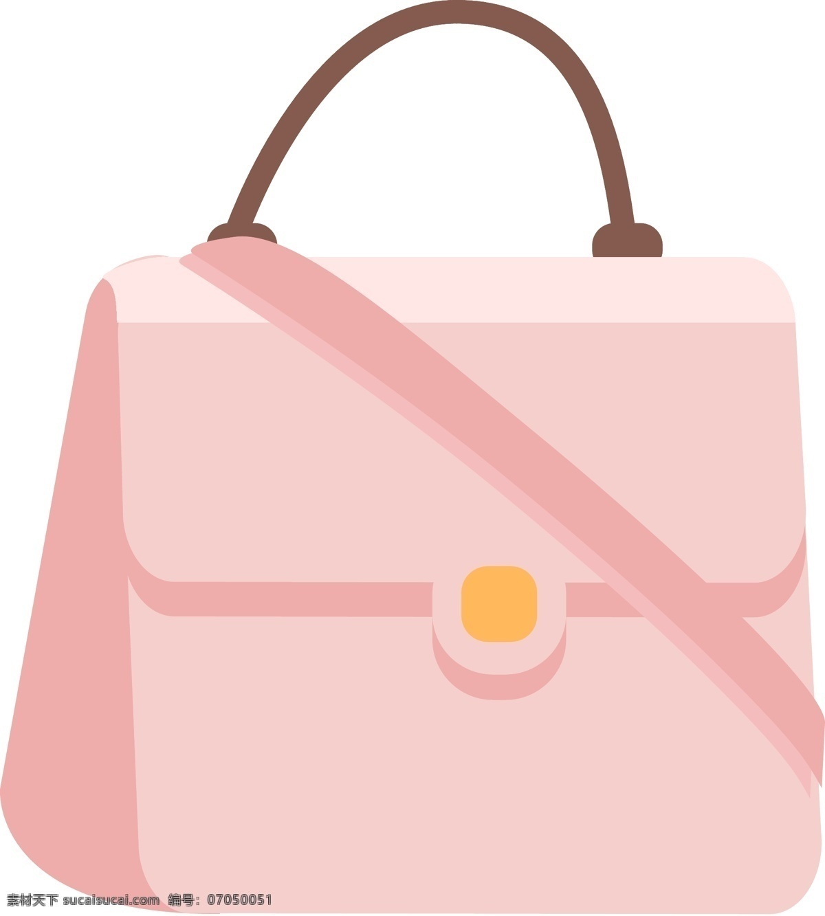粉色 女生 斜 挎包 插画 女士包包 潮流包 名牌包 女款包 女生手提包 粉色手提包
