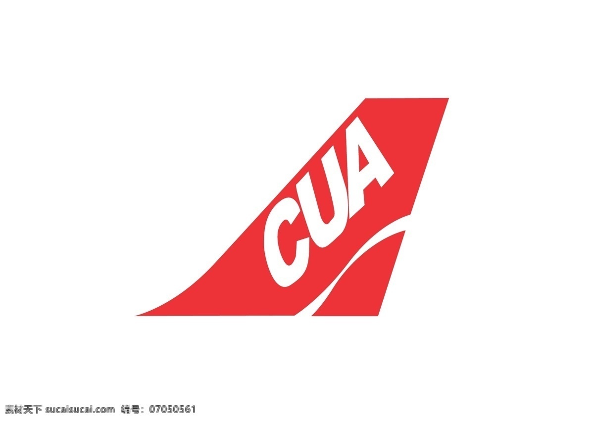 中国 联合 航空 矢量 logo 中联航空 cua 标志 航空公司 飞机 马航 尾翼 中国航空 矢量图库 logo设计