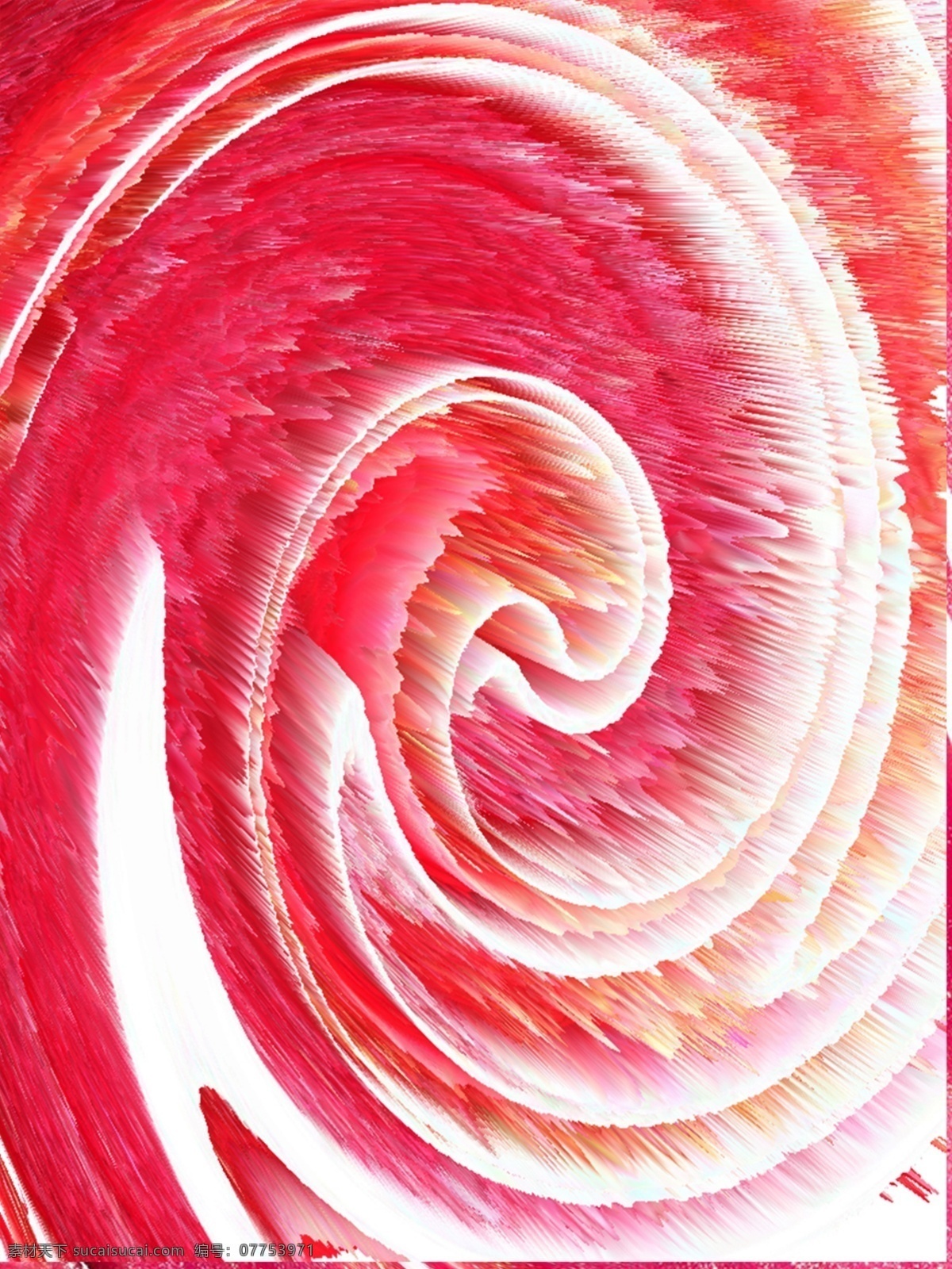 粉红色 3d 立体 螺旋 海报 旋转 厚度 背景 渐变