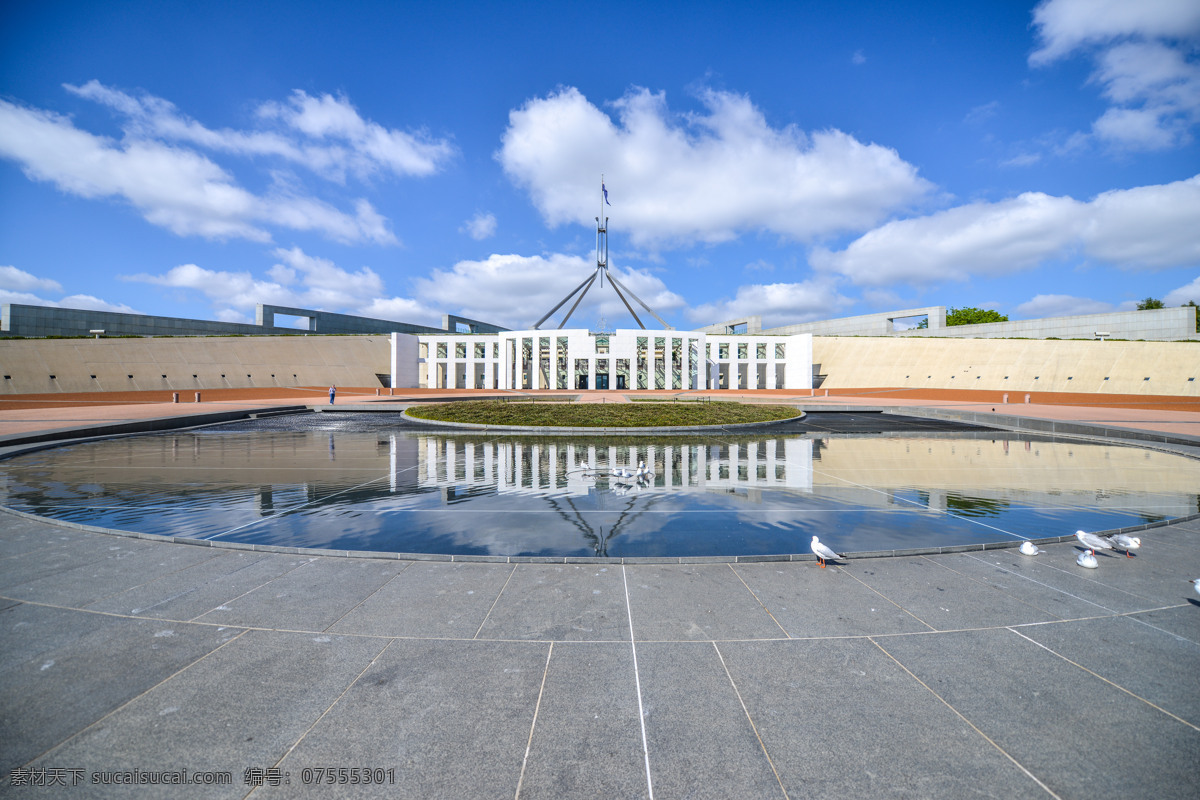 堪培拉 战争 纪念馆 二战纪念 国外建筑 蓝天 夏日 澳洲风光 旅游摄影 国外旅游