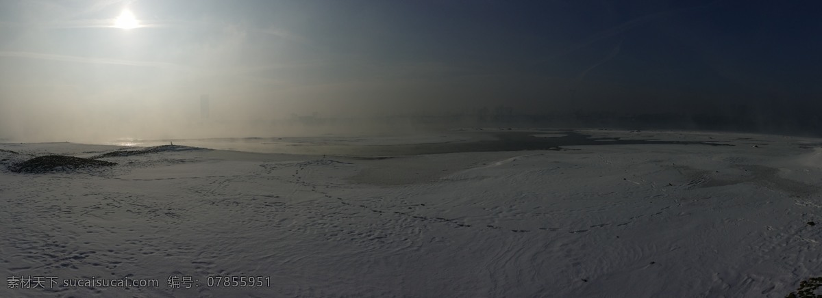 雾凇 东北 冬天 雪 松花江 自然景观 自然风景 灰色