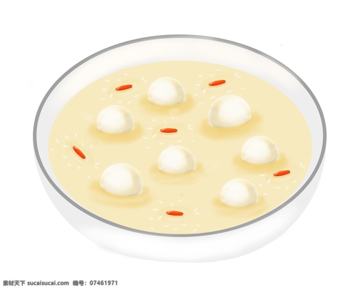 白色 汤圆 装饰 插画 白色的汤圆 美味的汤圆 营养汤圆 创意汤圆 立体汤圆 卡通汤圆 汤圆插画