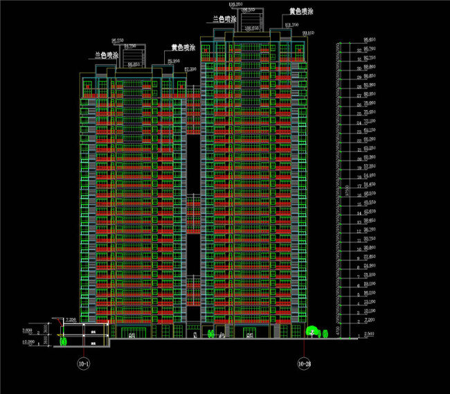 体育馆 立面 图 cad 图纸 图纸模板下载 豪华别墅 cad图纸 施工图 经典别墅 工程图 装潢 装潢设计 装潢图纸 建筑 dwg 黑色