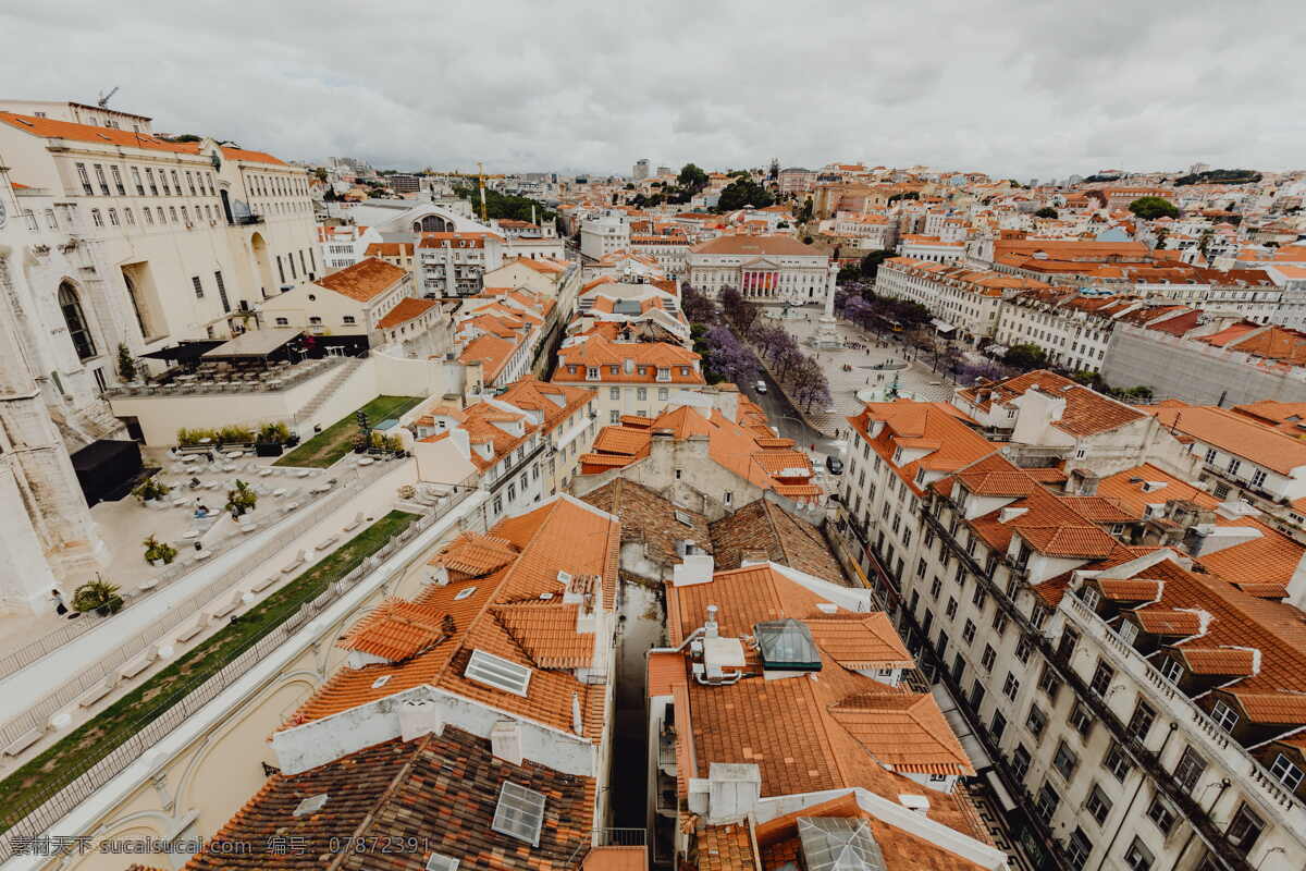 葡萄牙 里斯本 建筑 风貌 葡萄牙建筑 建筑风貌 建筑风情 建筑景观 城镇规划 红色屋面 屋顶 建筑小镇 异域风情 异域建筑 欧式建筑 建筑园林 建筑摄影