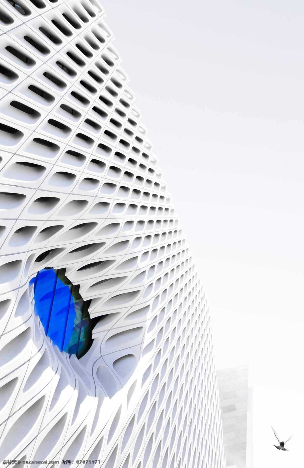 艺术 感 网格 建筑 艺术感 蓝色 白色 设计感 建筑简约 建筑园林 建筑摄影