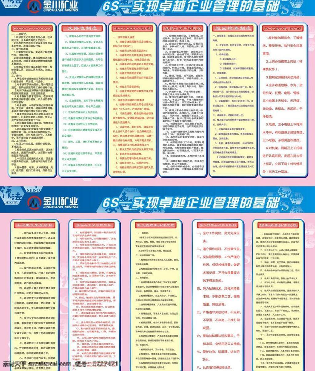 企业 制度 6s管理 版报 操作规程 其他矢量 企业文化 企业制度 矢量素材 矢量 展板 其他展板设计