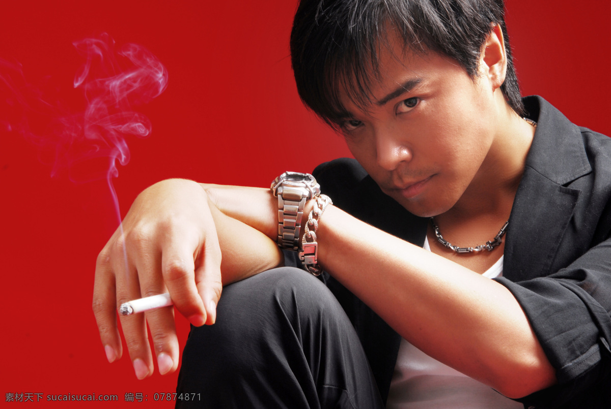 吸烟 人物 男人 男性 人物摄影 人物素材 生活人物 职业人物 模特 明星 演员 明星图片 人物图片