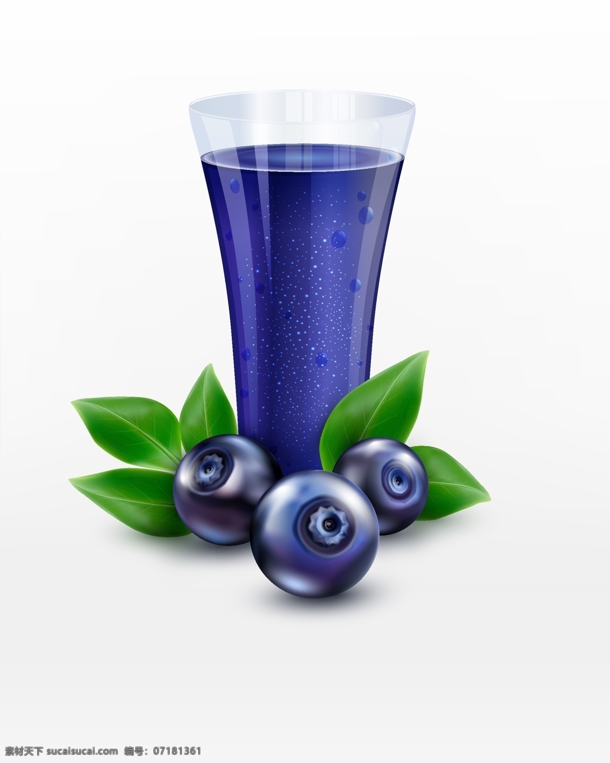 杯子 里 蓝莓 汁 矢量 杯子里的果汁 蓝色果汁 饮料 饮品 水果 食物 健康食品 文化艺术 绘画书法