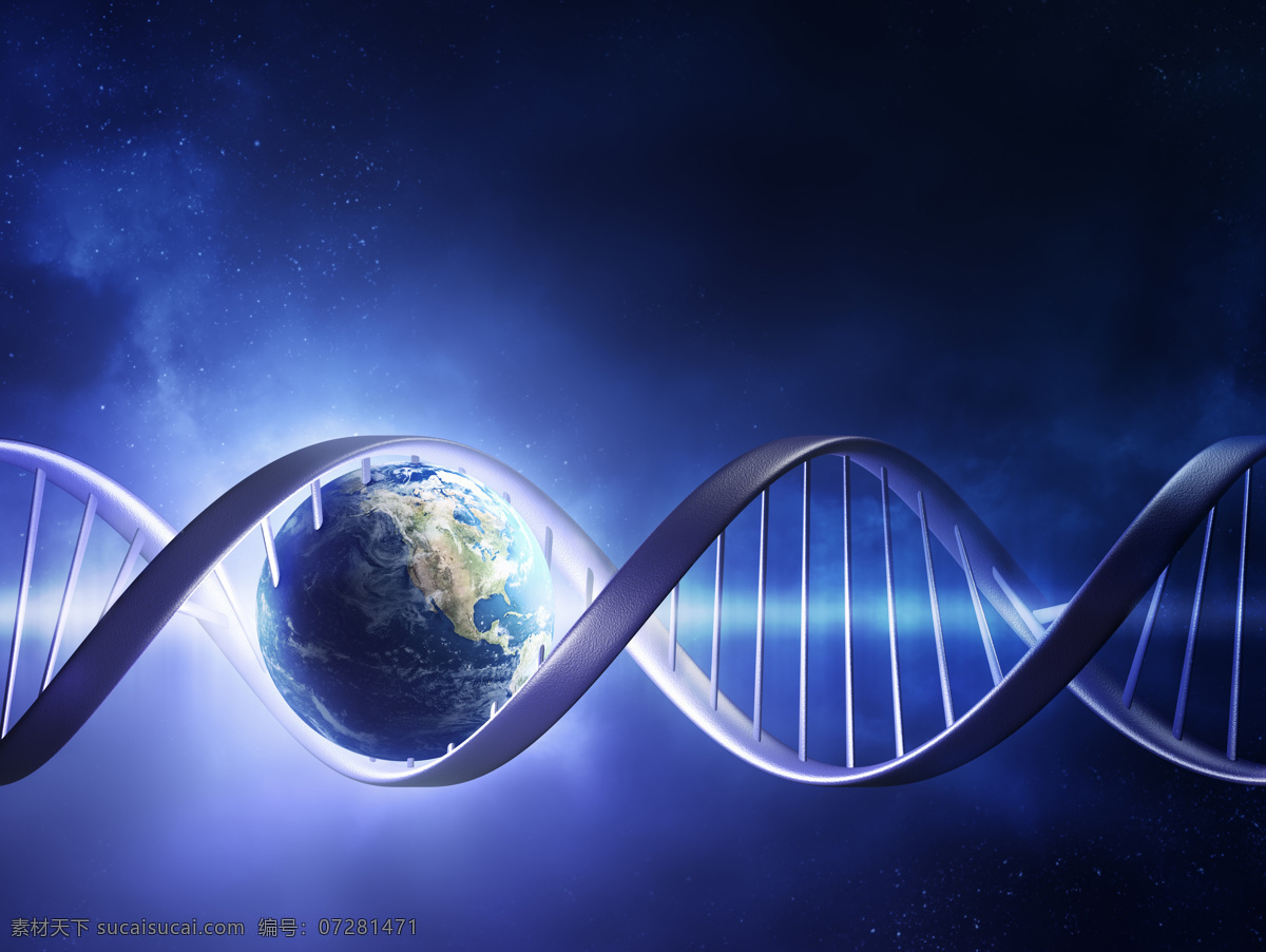 基因 链 地球 基因链 生物科技 宇宙 地球图片 环境家居