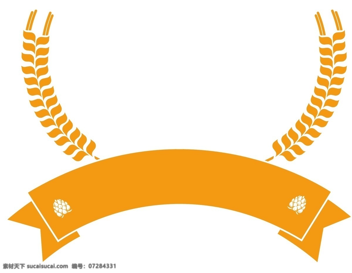 麦穗 标志 lggo 图徽 矢量素材 标志图标 其他图标