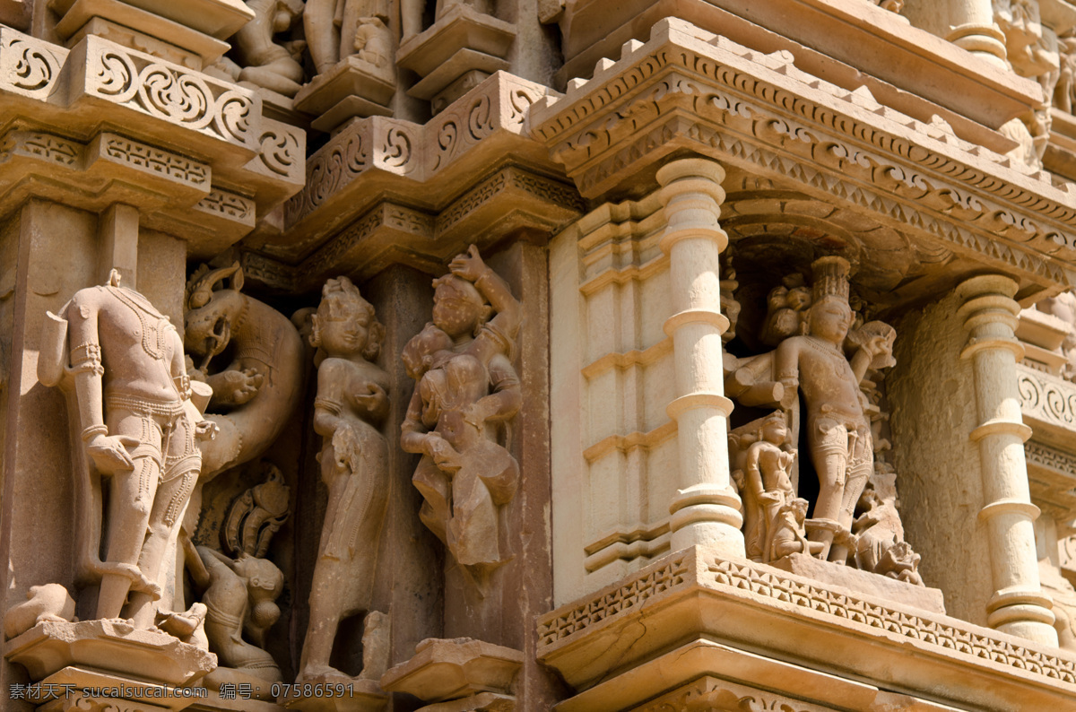 印度 名胜古迹 印度中央邦 印度教堂 庙宇 雕刻建筑 古老建筑 著名建筑 旅游景区 建筑设计 环境家居